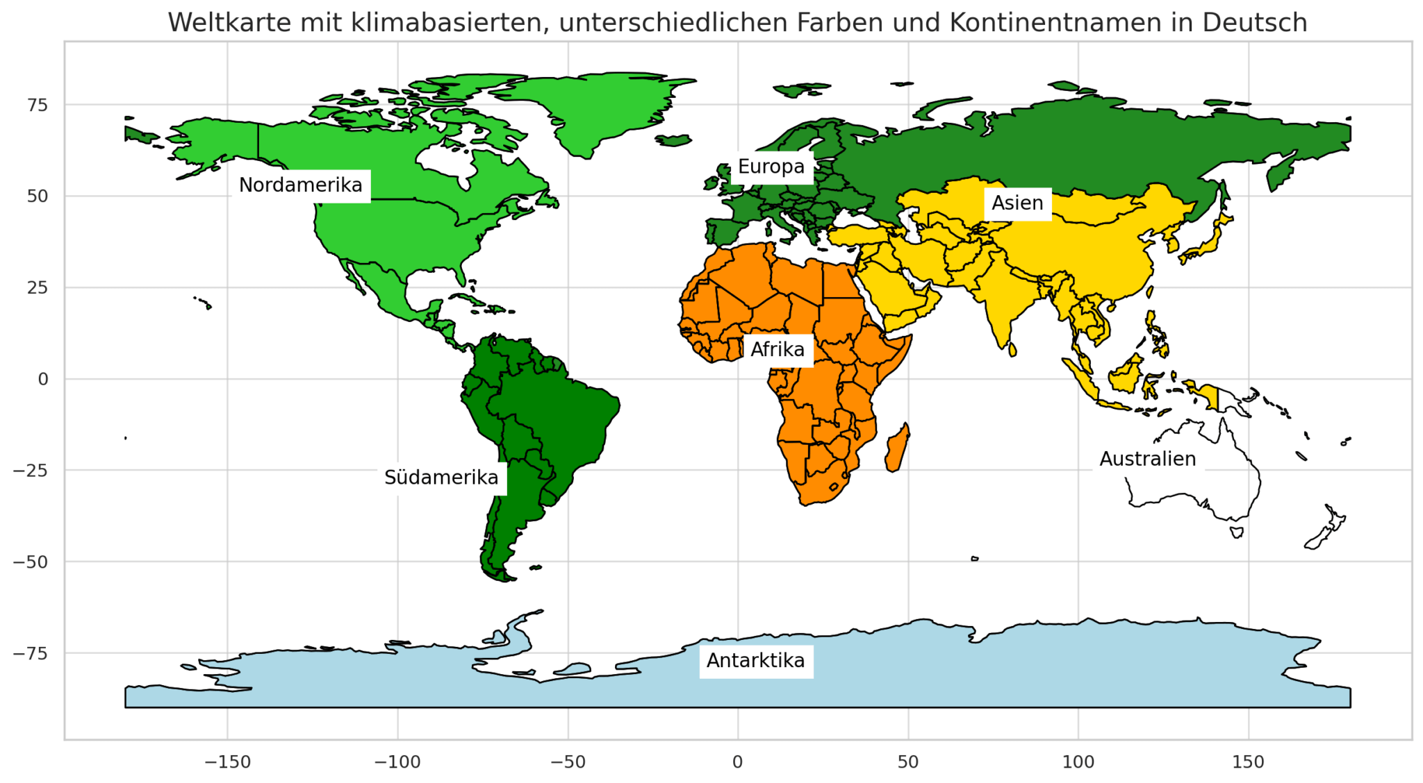 Wie viele kontinente gibt es auf der welt geographiestudium