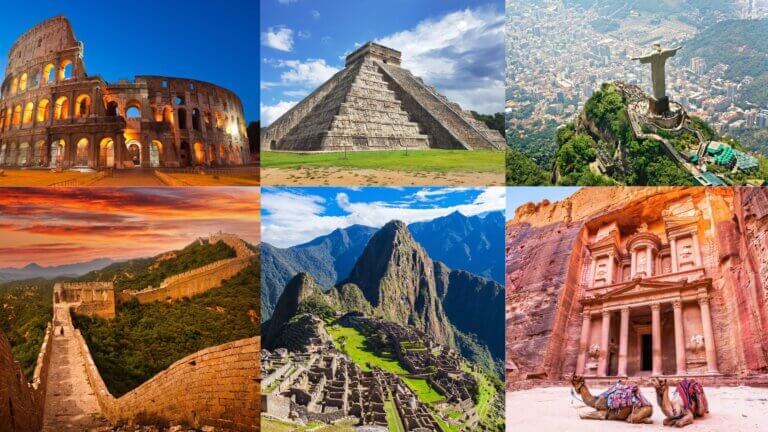Was Sind Die 7 Weltwunder Der Neuzeit www.geographiestudium.com